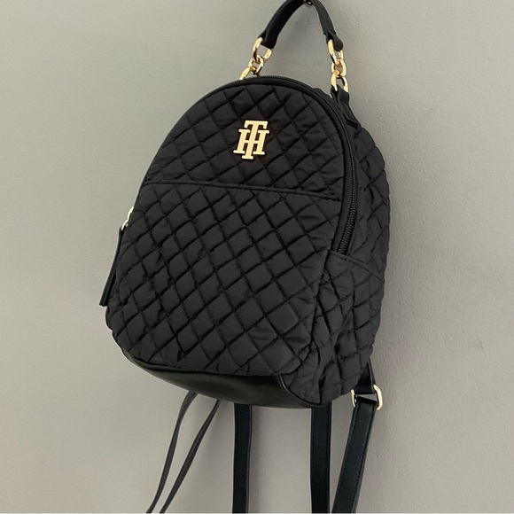 Tommy Hilfiger, black mini backpack - Picture 1 of 11